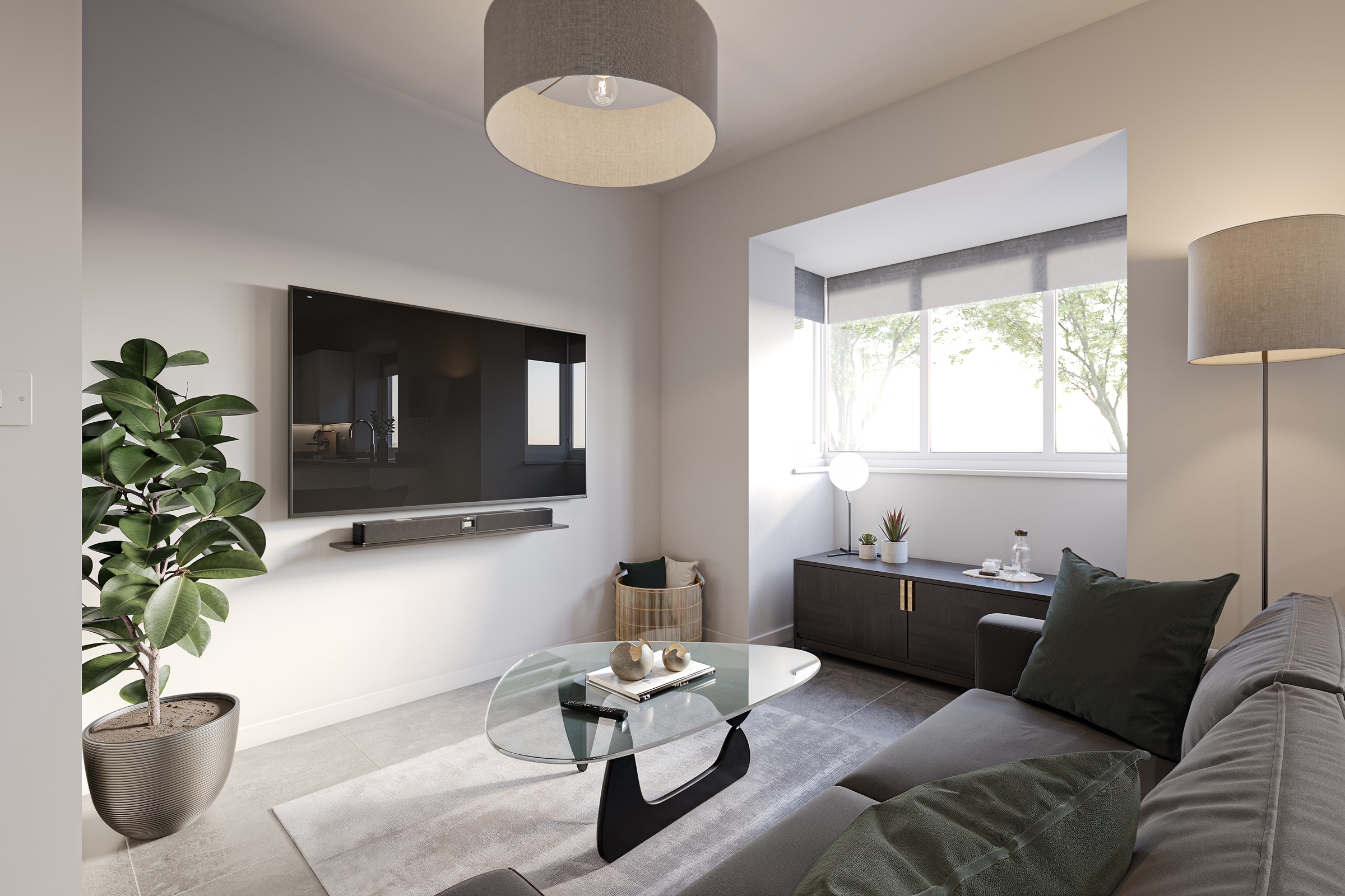 Interior finish of a completed Coconut Construction apartment